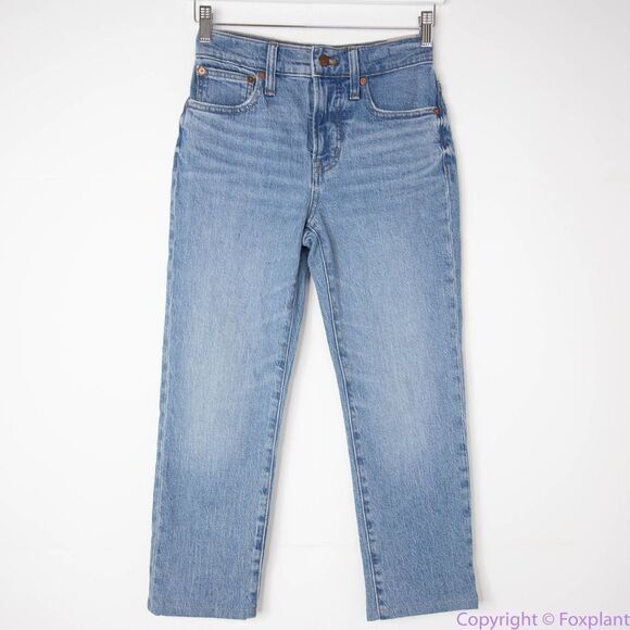 NEW Madewell The Petite Perfect Vintage Jean in Banner Wash, size P24‎ - Picture 2 of 16